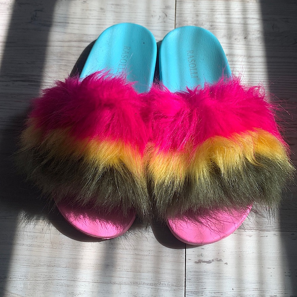 Rainbow slide size 9